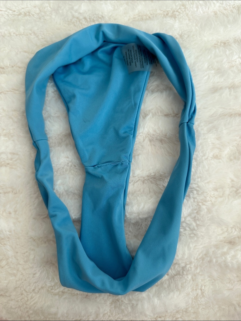 Glassons Blue V-Front Bikini Bottom Size 6 - Picture 4 of 4